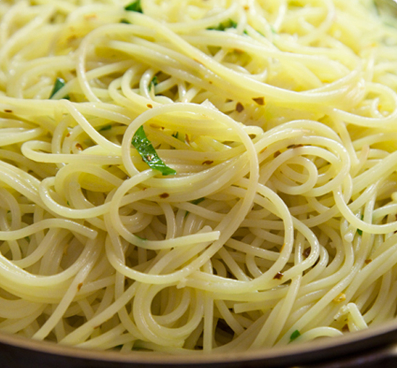 Nightshade Free Gluten Free Pasta with Olive Oil & Garlic