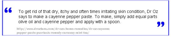 Cayenne pepper psoriasis treatment review 2