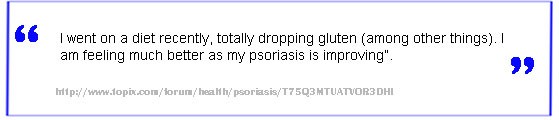 gluten free and psoriasis