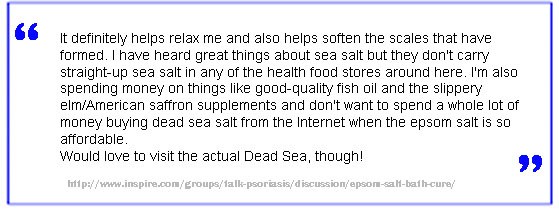 epsom sea salt success stories